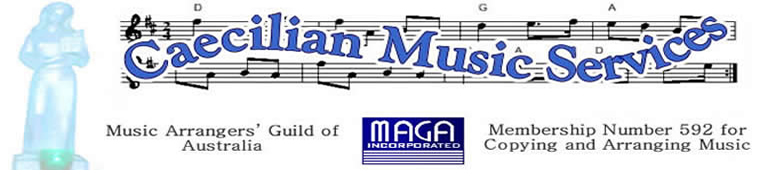 Caecilian Music Services Banner Image